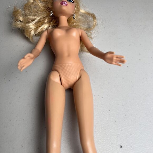 Barbie My Scene Wave 1 First Edition Mattel 2002 Nude Earrings - Picture 9 of 16